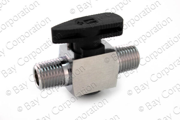 Compact Valve 1/4" NPT Male Inlet x 1/4" NPT Male Outlet - Image 2