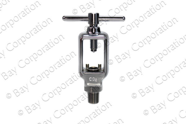 Yoke CGA 940 x 1/4" NPT Male, CO2 & O2 Mix - Image 2