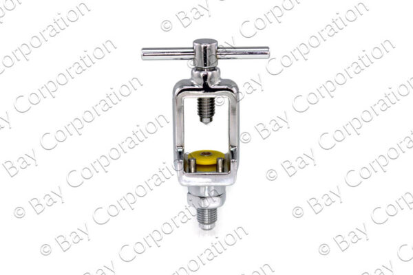 Yoke CGA 940 x Insufflator Yoke, 7/16" Flare, CO2 & O2 Mix - Image 2