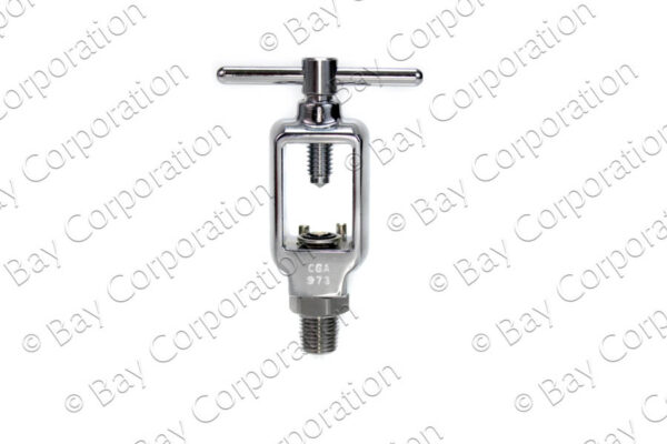 Yoke CGA 973 x 1/4" NPT Male, Med Mix - Image 2