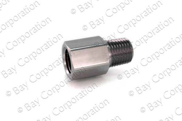 Pipe Thread Fitting,1/4" NPT Female x 1/4" NPT Male - Image 2