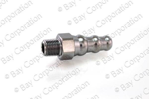 1/8" NPT Male to Bubble Barbed for 3/8"-1/2" Nominal ID Hose - Image 2