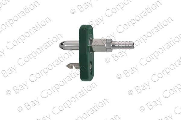 Chemetron Male QC x 1/4" HB, O2 - Image 2