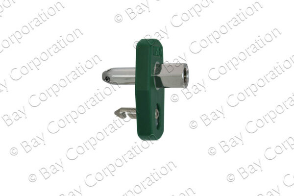 Chemetron Male QC x 1/8" NPT Female, O2 - Image 2