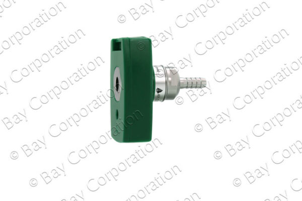 Chemetron Female Coupler x 1/4" HB, O2 - Image 2