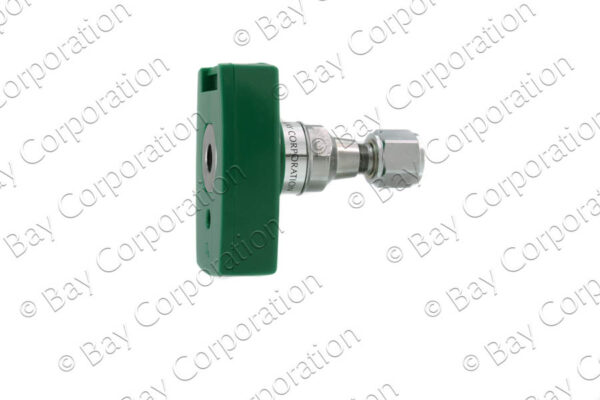 Chemetron Female Coupler x DISS Female Hex Nut & Nipple, O2 - Image 2