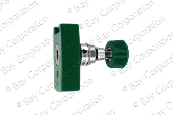 Chemetron Female Coupler x DISS Female HT Nut & Nipple, O2 - Image 2