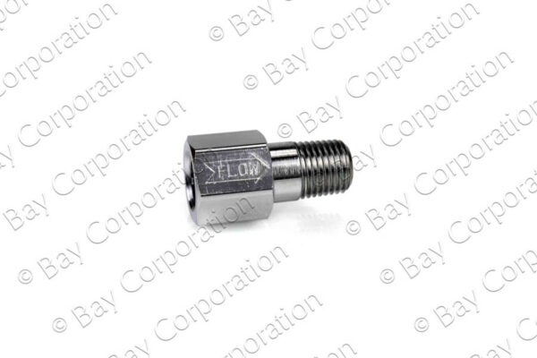 CV 1/4" NPT Female Inlet x 1/4" NPT Male Outlet, Adaptor w/ Nitrile O-ring - Image 2