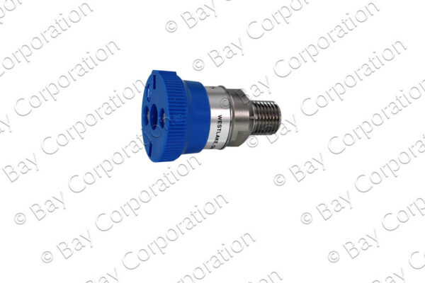 Ohmeda Female Coupler, 1/4" NPT Male, N2O - Image 2