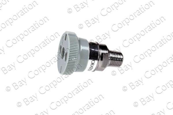 Ohmeda Female Coupler, 1/4" NPT Male, CO2 - Image 2