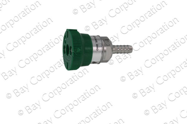 Ohmeda Female Coupler, 1/4" HB, O2 - Image 2