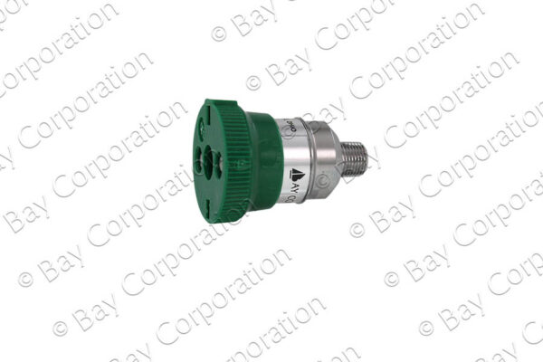 Ohmeda Female Coupler, 1/8" NPT Male, O2 - Image 2