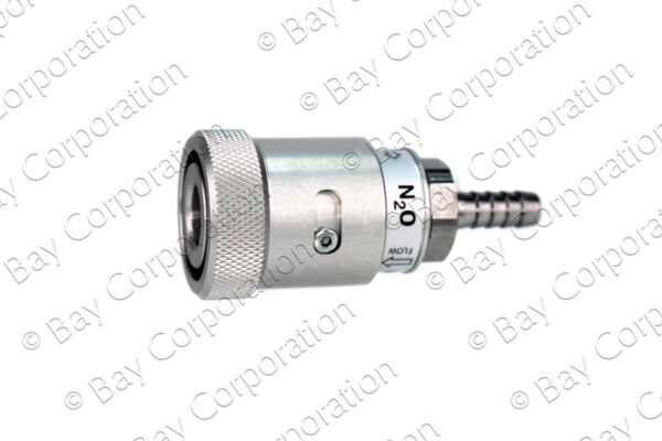 Schrader Female Coupler x 1/4" HB, N2O - Image 2