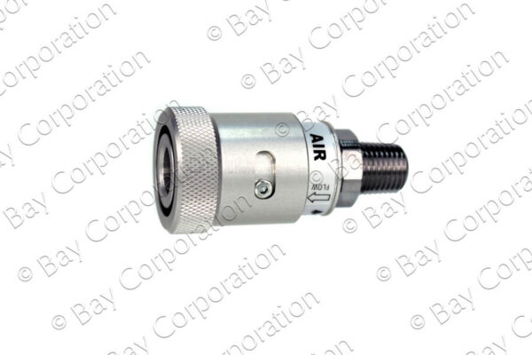 Schrader Female Coupler x 1/4" NPT Male, Med Air - Image 2
