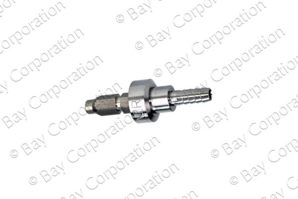 Schrader Non-Swivel Male QC x 1/4" HB, Med Air - Image 2