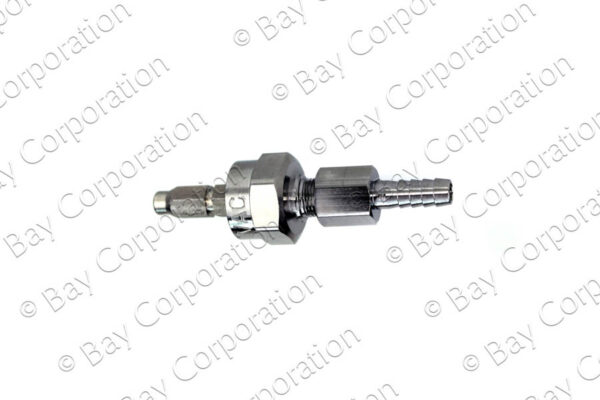 Schrader Non-Swivel Male QC x 1/4" HB, VAC - Image 2