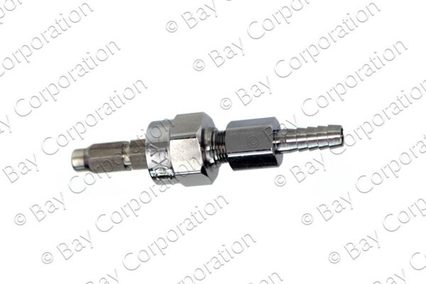 Schrader Non-Swivel Male QC x 1/4" HB, O2 - Image 2