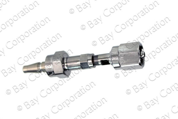 Schrader Swivel Male QC x DISS Female Hex Nut & Nipple, Med Air - Image 2