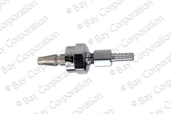 Schrader Swivel Male QC x 1/4" HB, VAC - Image 2