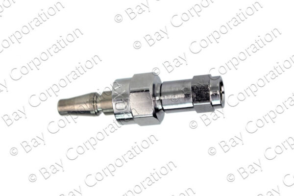 Schrader Swivel Male QC x 1/8" NPT Female, O2 - Image 2