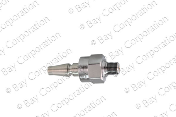 Schrader Swivel Male QC x 1/8" NPT Male, O2 - Image 2