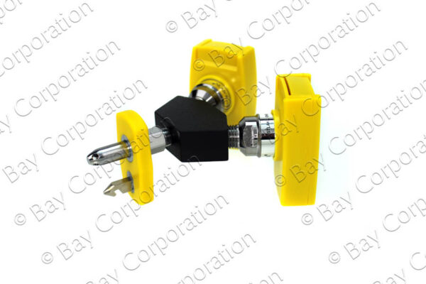 Chemetron Y-Block, Male QC Inlet x Female Coupler Outlets, Med Air - Image 2