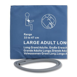 Blood Pressure Cuff Large Adult Long, Double Tube