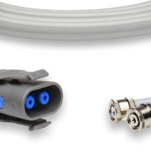 NIBP Double Tube Hose - GE to Dinamap Female Screw