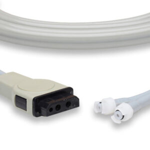 NIBP Double Tube Hose - GE Datex to Dinamap Male Submin