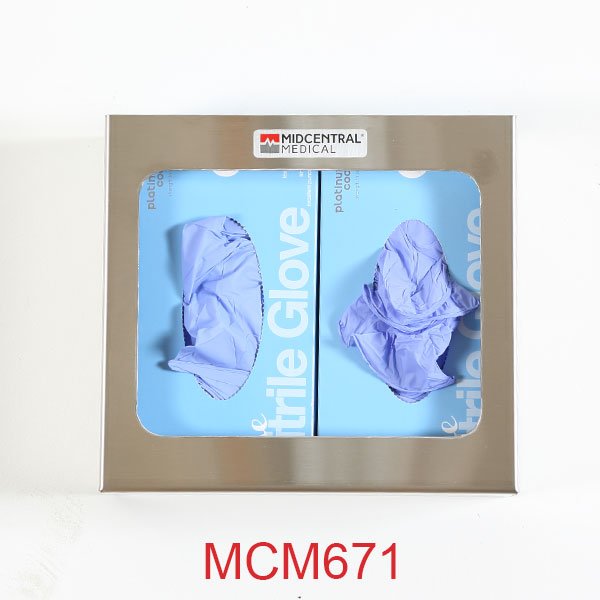 Double Glove Box, vertical