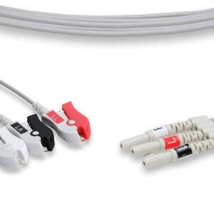 Economy ECG Lead Set DIN 3-Lead Pinch