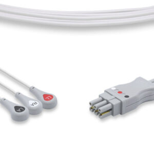 ECG Lead Set Datex Ohmeda 3-Lead Shielded