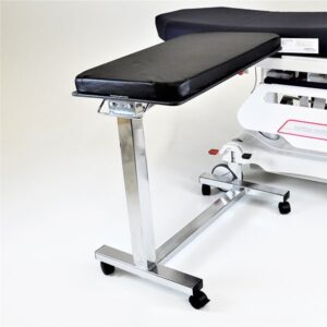Rectangle Surgery Table w/mobile base and locking casters, clamps for attaching to OR Table