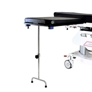 Carbon Fiber Under Pad Mount Arm and Hand Surgery Table W/Single Leg