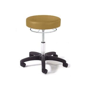 Physician Stool with Black Composite Base, 360 Handle for adjustment