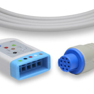 ECG Trunk Cable Datex Ohmeda 5-Lead Shielded